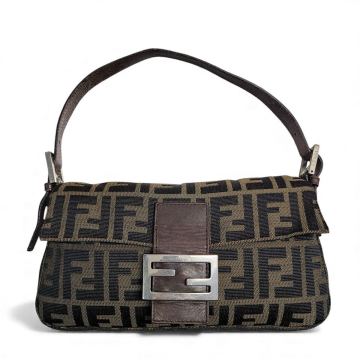 美品 FENDI Zucca Mamma Bucket one shoulderbag フェンディ マンマバケット ズッカ ワンショルダーバッグ ハンドバッグ