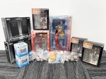 1円スタート 新世紀 エヴァンゲリオン 一番くじ ぷちえぁ フィギュア グラス スピーカー アスカ・ラングレー 15点まとめ 1110K④