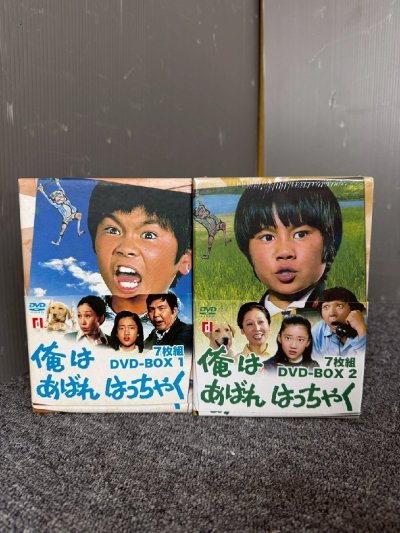 NA110056◆俺はあばれはっちゃく◆DVD-BOX 1、2 セット 1～14 山際永三 松生秀二 他 昭和の名作 ※動作未確認ジャンク 直取歓迎！