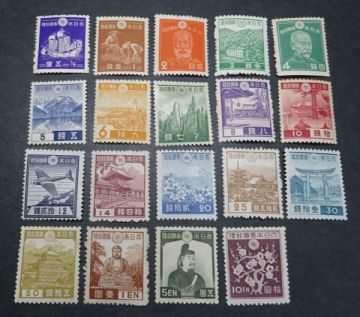 ◆◇第１次昭和切手１９種完ＮＨ◇◆