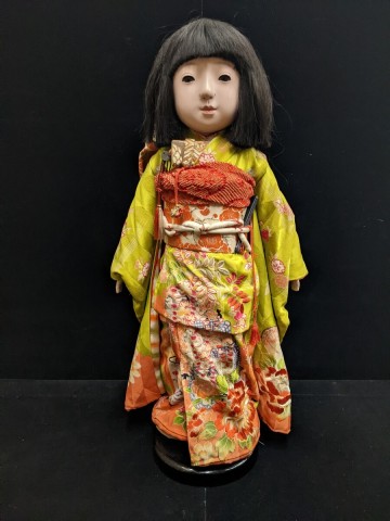 市松人形 光龍齋 女の子 いちまさん 光龍斎 高51cm 昭和初期