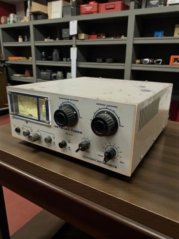 ●I1019A クラニシ NT-616 アンテナチューナー 1.8～50MHz MAX200W 無線機 ネットワークチューナー 通電動作未確認 現状品