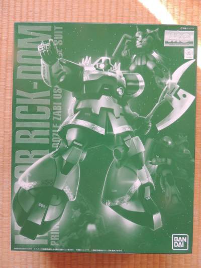 バンダイ★１/100★MG★プレバン★ドズル・ザビ専用リックドム★未組立