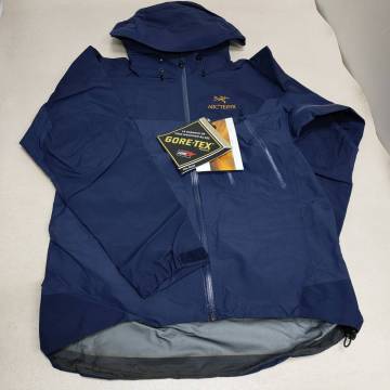 【デッドストック ARC'TERYX Theta AR Jacket M アークテリクス マウンテンパーカー indigo 現状品】