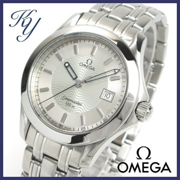 1円～ 3ヶ月保証付き 磨き済み 美品 本物 定番 人気 OMEGA オメガ シーマスター 120M 2511.31 シルバー メンズ 時計