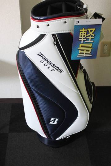 〇未使用 保管品 ブリヂストン BRIDGESTONE 軽量ベーシックモデル キャディバッグ CBG422 ゴルフ用品/激安１円スタート