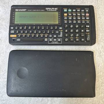 【SHARP】通電OK / シャープ ポケットコンピュータ PC-G850V / 現状品