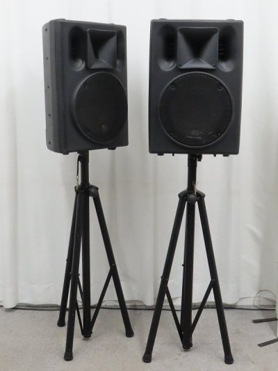 ■□【全国発送可】CLASSIC PRO CSP12 PAスピーカーペア スタンド付 クラシックプロ□■251104006-3□■