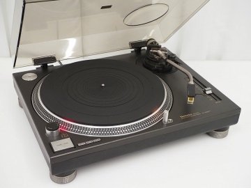 ■□Technics SL-1200MK4/audio-technica AT-13E/G レコードプレーヤー VM型カートリッジ付 テクニクス□■031683001□■