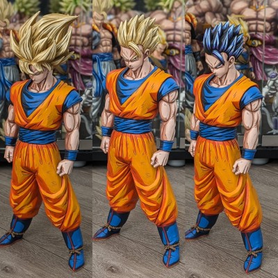 グランディスタ Grandista アルティメット 孫悟飯 孫悟空　二次元彩色　リペイント　超サイヤ人 DRAGONBALL son goku gohan ドラゴンボール
