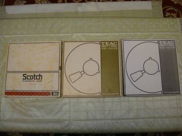 ★ １０号 オープンリールテープ 　◆メタルリール３本セット　◆スコッチ アグファ　ソニー