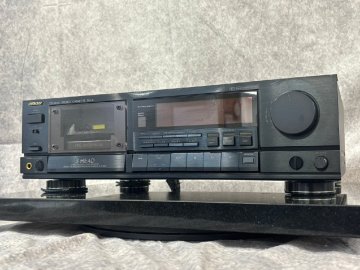 【 J 】2496 VICTOR TD-V631　ステレオ カセットデッキ　ビクター 212946