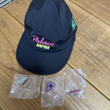 ラファ Rapha PALACE パレス コラボ キャップ ピンバッジ