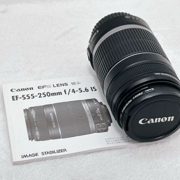 Canon EF-S55-250mm f/4-5.6 IS レンズ 1眼レフカメラレンズ キャノン