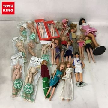 1円〜 訳あり ジャンク ボークス 他 ニューエクセレントベース N type 青年ver. Barbie バービー 金髪ロングヘアー 等