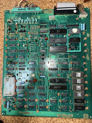 マサオジャンプ　MASAO JUMP　アーケード　ゲーム 　基板　レトロゲーム　ハーネス　説明書　1円スタート 匿名配送