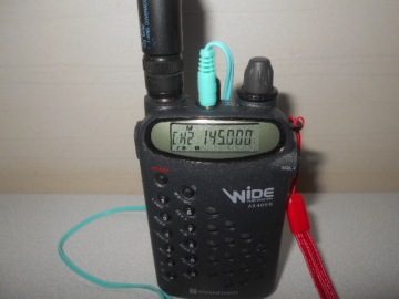 AX400B、エアーバンド、0.5～1300MHｚ帯、超広帯域受信、ANT/２本　/取り説付！　