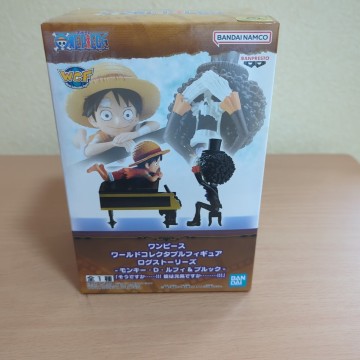 ワンピース ワールドコレクタブルフィギュア モンキー D ルフィ ブルック- ログストーリーズ-モンキー バンプレスト そうですか