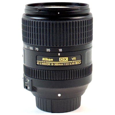【1円】 ニコン Nikon AF-S DX NIKKOR 18-300mm F3.5-6.3G ED VR 一眼カメラ用レンズ（オートフォーカス） 【中古】