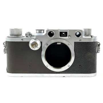 【1円】 ライカ LEICA IIIc 後期 シルバー ［ジャンク品］ フィルム レンジファインダーカメラ 【中古】