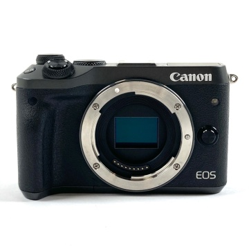 【1円】 キヤノン Canon EOS M6 ボディ ブラック デジタル ミラーレス 一眼カメラ 【中古】