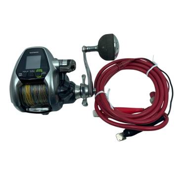 【1円スタート】 SHIMANO シマノ 電動リール 15フォースマスター3000 03401 ケーブル付 傷や汚れあり