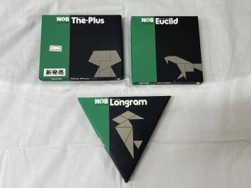 未使用 NOBパズルシリーズ ザ・プラス ユークリッド ロングラム ３点まとめて 木製パズル 
