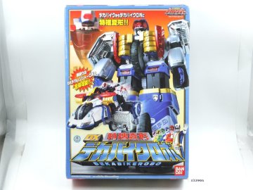 【z33905】新品 未開封 Bandai バンダイ 特捜変形 DXデカバイクロボ 特捜戦隊デカレンジャー 格安スタート