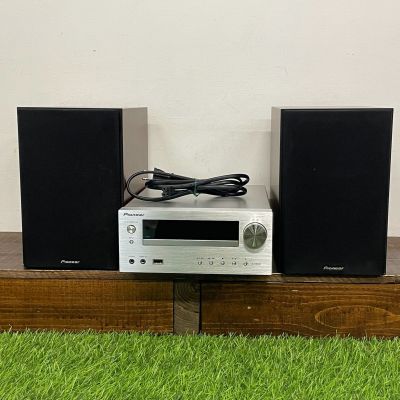 M2056【通電のみ確認】 PIONEER／パイオニア CDコンポ 2016年 X-HM51 S-HM51