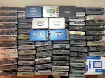 大量 ポータブル カセット プレーヤー レコーダー 動作未確認ジャンク品 まとめて / SONY ソニー パナソニック サンヨー アイワ 日立 