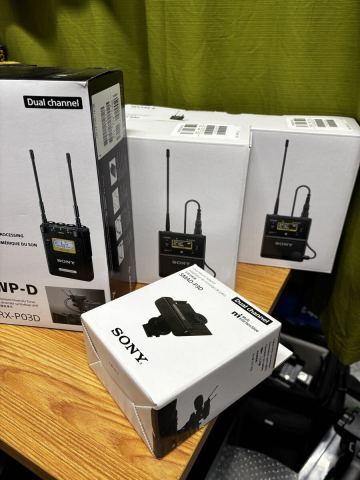 SONY ソニー ワイヤレスマイク2ch フルセット