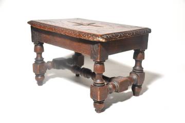 「栗八」欧州の小さな椅子（１９世紀）