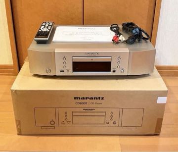 marantz CD6007 マランツ CDプレーヤー　USB端子/ESS社製32bit高性能D/Aコンバーター搭載　元箱/リモコ付　2023年製　美品