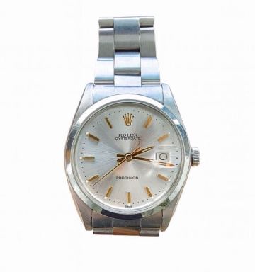 ROLEX ロレックス 腕時計 ref.6694 Oyster Date オイスターデイト シルバー 自動巻 裏スケルトン