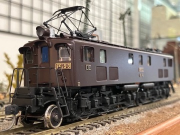 【KT・AC】いつかは天賞堂シリーズ デッキ付旧型電気　HOゲージ 「EF15　3（日立+芝浦）旅客用電気機関車初期型」天賞堂（Tenshodo）No.483