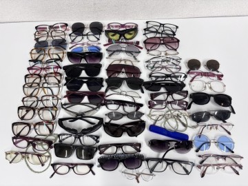 E84　サングラス　眼鏡　メガネ　大量　まとめ売り　JINS　LA FAYETTE　DIGNA　Burberrys　LOUIS VUITTON　他　メンズ　レディース