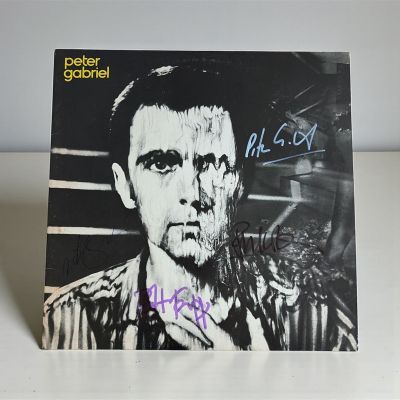 Peter Gabriel（ピーター・ガブリエル） 直筆サイン入り LP　良好・送料無料