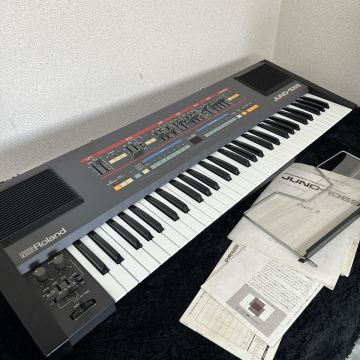 名機 1円スタート Roland ローランド JUNO-106S シンセサイザー 付属品多数 鍵盤楽器 ビンテージ 1円~