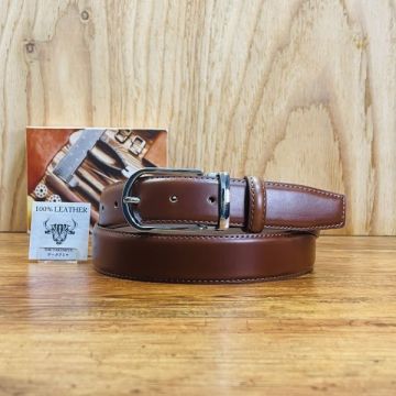 牛革 調整可 イタリアンレザー フリーサイズ カジュアル メンズ ベルト ビジネス 紳士 スーツ 新品 本革 一円　1円　茶色　2