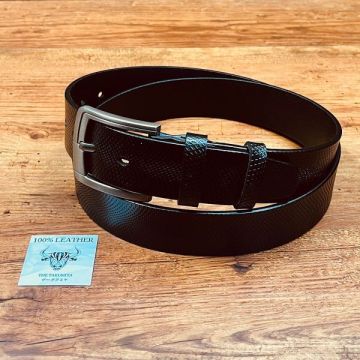 貴重 黒色　牛革 調整可 イタリアンレザー フリーサイズ　カジュアル　メンズ ベルト ビジネス 紳士 スーツ 本革 一円