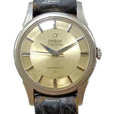 【希少】OMEGA（オメガ） コンステレーション 自動巻 クロノメーター ヴィンテージ腕時計 ノンデイト アンティーク 12角