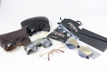 【行董】サングラス 等 6点おまとめ FENDI フェラガモ GUCCI Dior COACH DIESEL 眼鏡 ブランド ケース付きあり 現状品 TB544ABY87