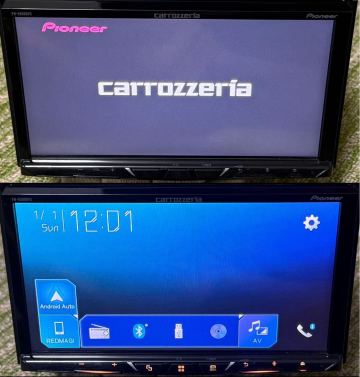 中古 カロッツェリア DSPメインユニット FH-9300DVS 状態良好！Apple CarPlay / Android Auto / DVD / Bluetooth搭載. 