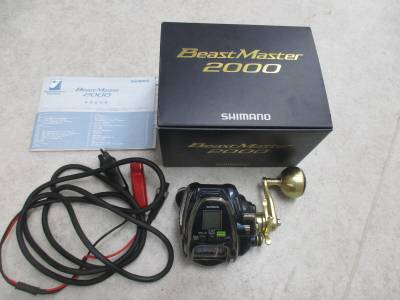 中古品・シマノ・18ビーストマスター2000　検索）18BeastMaster 2000、ヤリイカ、マダイ、ワラサ、アジビシ、タチウオ、アカムツ