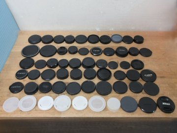 レンズカバー 大量 おまとめ 60個 ニコン キヤノン ソニー ミノルタ コニカ 他