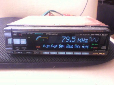 ALPINE CDA-7949 JG アルパイン　アンプレス　ハイエンド　中古ジャンク品　当時物　