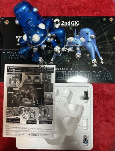 攻殻機動隊S.A.C. 2nd GIG/FEWTURE MODELS TACHIKOMA/EX合金タチコマ/塗装済み/電池確認済/単四電池式/アートストーム/アニメ/フィギュア