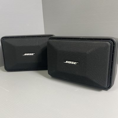10b25★1000円～★BOSE 101MM ペアスピーカー ボーズ 金具付 整理品 家電 AV オーディオ機器 音響機器 セット 音楽鑑賞