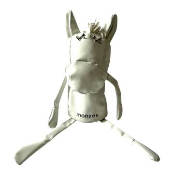 ☆ monzee モンジー ロバ DW用 ヘッドカバー ホワイト ゴルフ ブランド 上迫友貴 ゴルフクラブ ヴィンテージ レア 希少 ジャンク 0.3kg