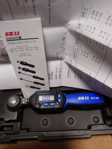 デジタルトルクレンチ SK11